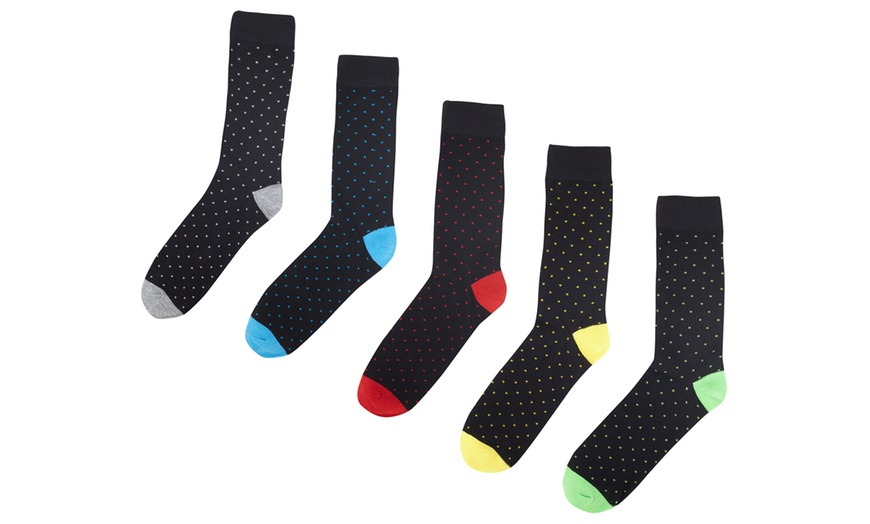 Image 2: Five Pairs of Men's Socks