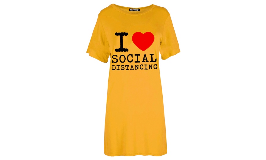 Image 4: I Love Social Distancing Dress