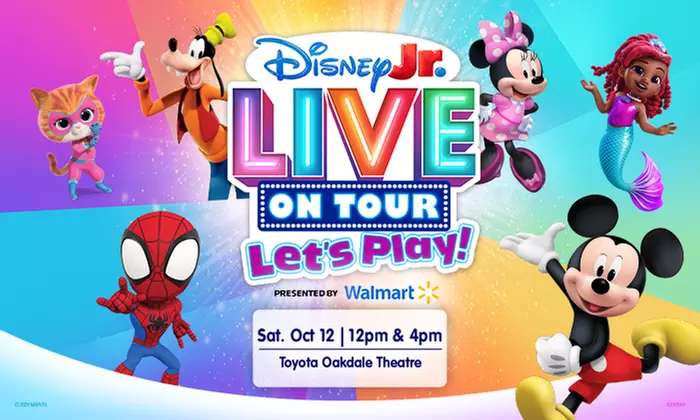 Disney Jr. Live On Tour: Let's Play on October 12 at 12 p.m. or 4 p.m. - Primary Image