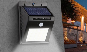 One, Two or Four Solar LED Wall Lights