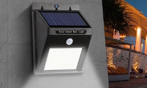 One, Two or Four Solar LED Wall Lights