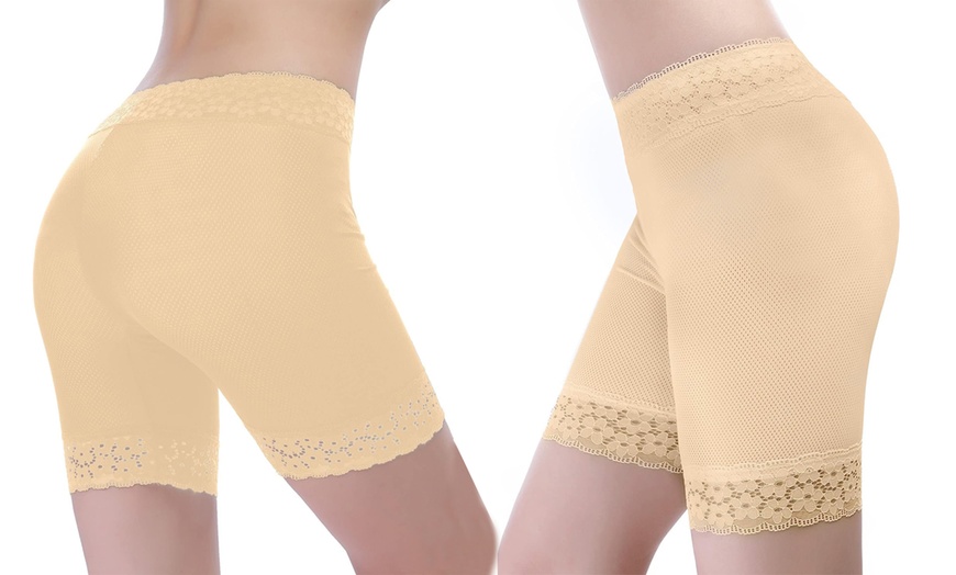 Image 5: Women's Lace Anti-Chafing Pants