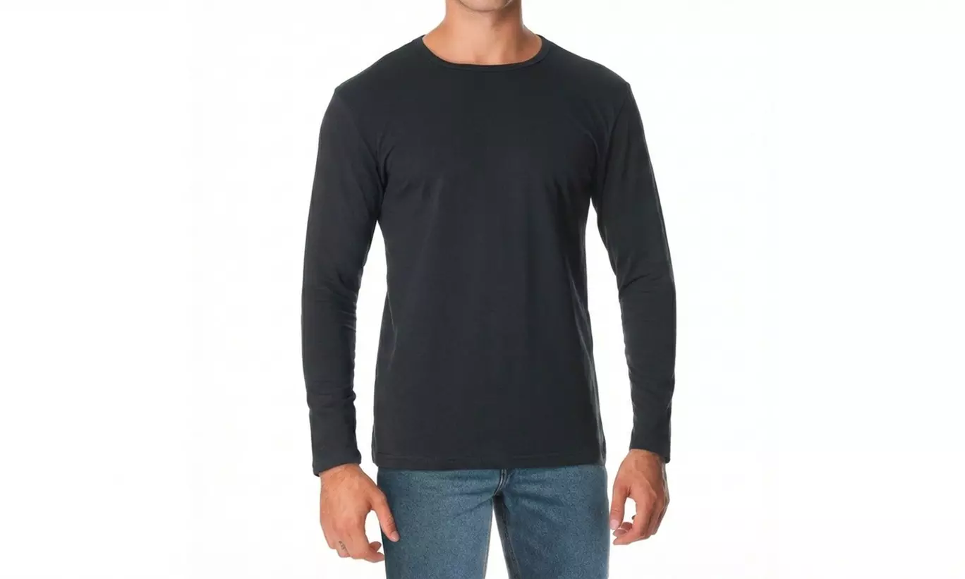 5er-Pack Herren-Shirts mit Rundhalsausschnitt