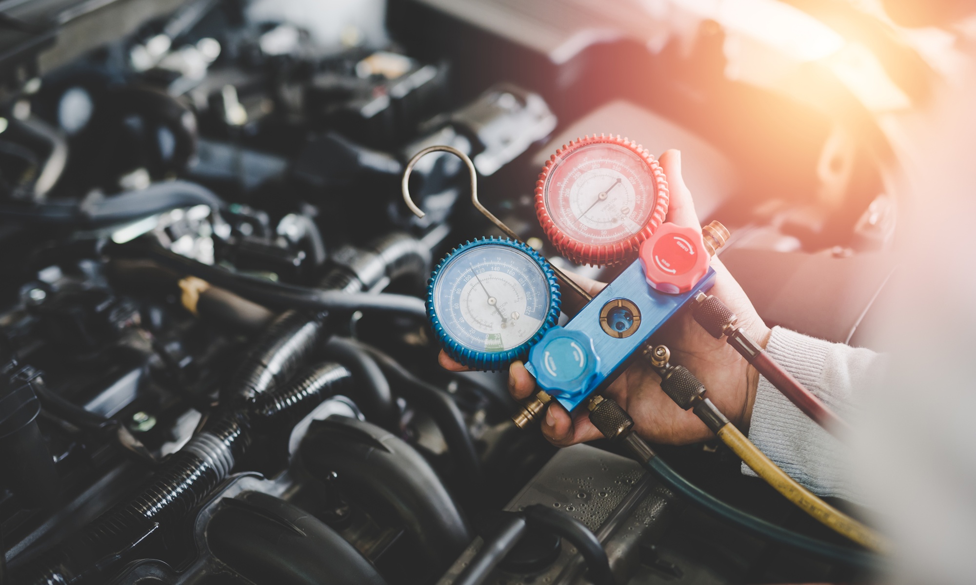 Klimaanlagenwartung & Desinfektion inkl. Auffüllung mit Kältemittel