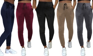 Women's Velour Loungewear Bottoms 