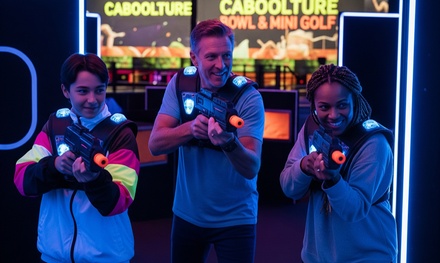 Three People: Laser Tag - 1 Mission - Caboolture Bowl & Mini Golf