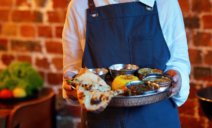 Image 6: ✦ Indian Thali Brunch Sharing Plate for One or Two at ISH Restaurant