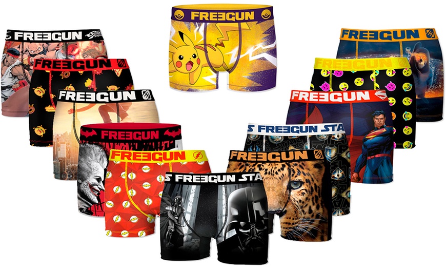 Image 1: 6 ou 12 boxers Freegun