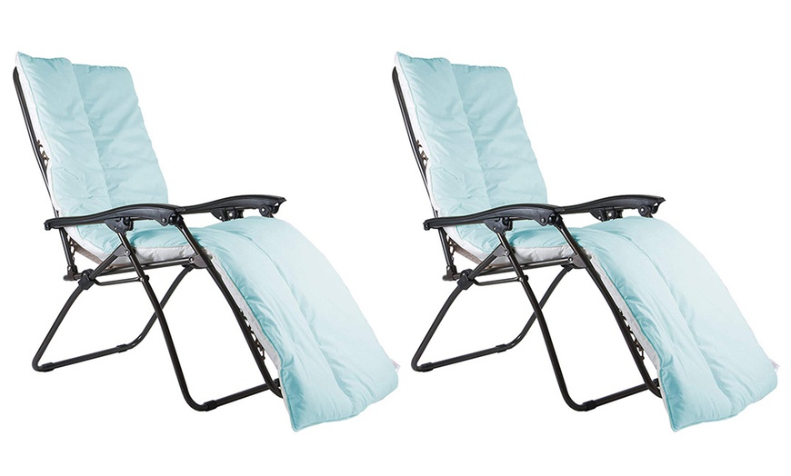 Image 3: Sun Lounger Cushions