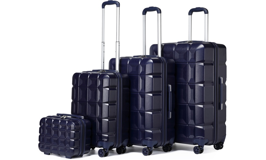 Image 3: Hard Shell Suitcases with TSA Locks