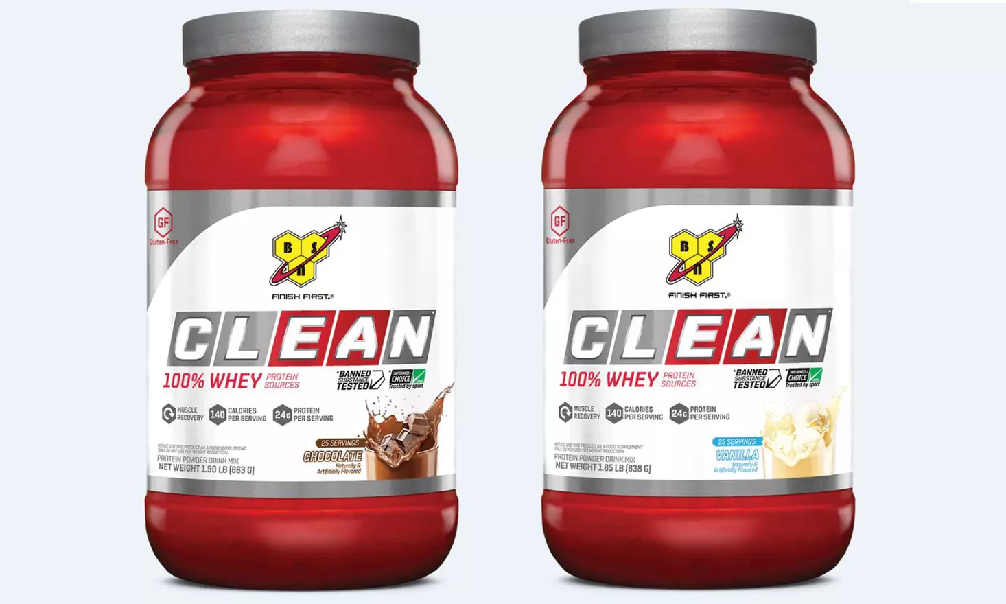 BSN Clean 100% Whey (1.85 lb.) - Primary Image