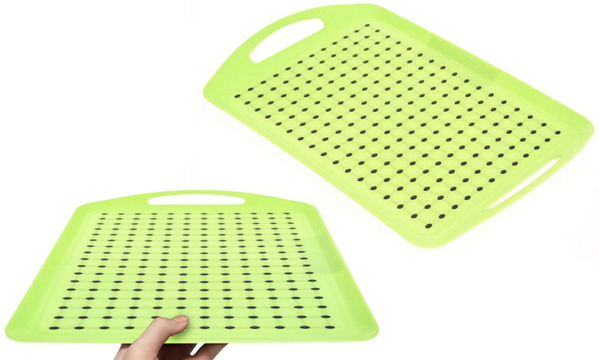 Image 6: Non-Slip Serving Tray