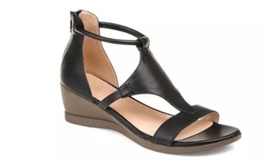 Image 3: Women's Mid Wedge Sandals