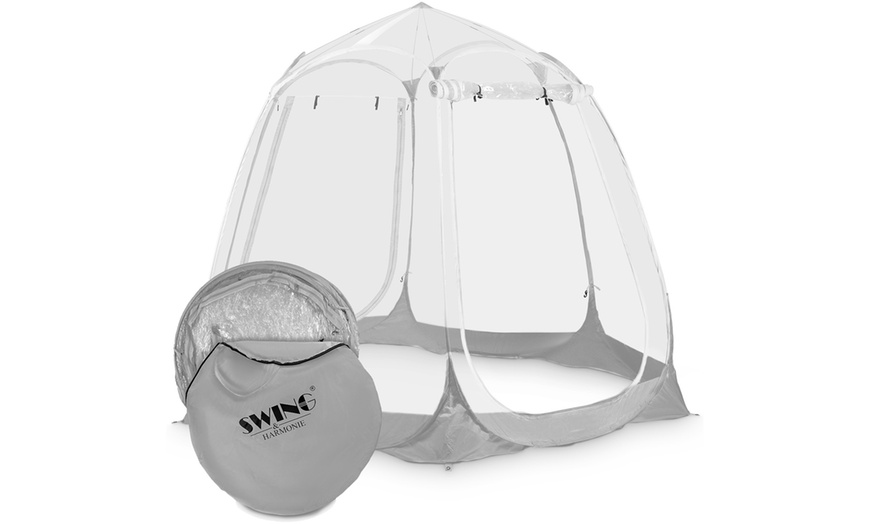 Image 6: Two-In-One Water-Resistant Pop-Up Pavilion