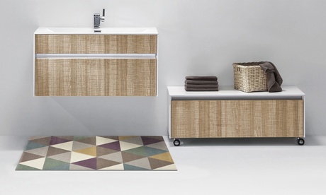 Tappeto per bagno o scendiletto, disponibile in 3 fantasie