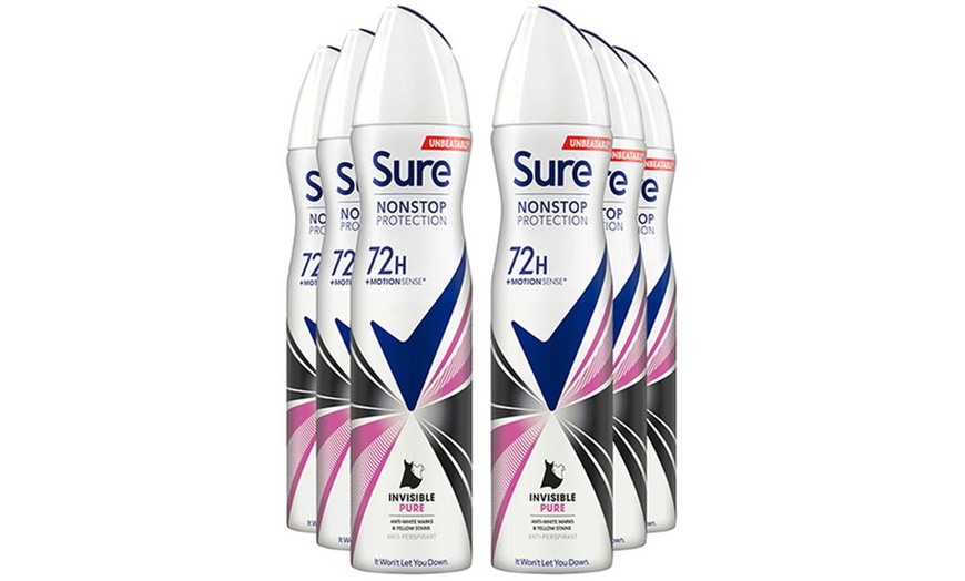 Image 7: Sure 72-Hour Non-Stop Protection Aerosol Spray