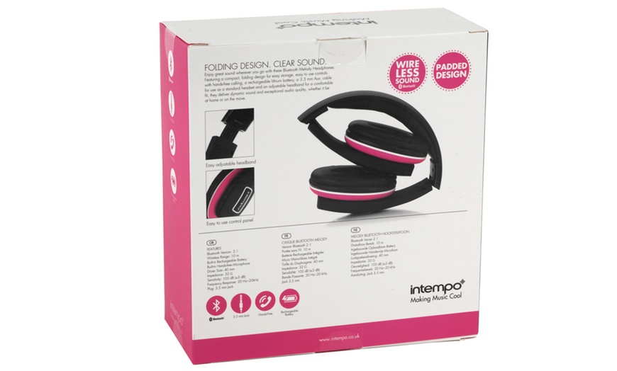 Image 6: Intempo Bluetooth Headphones