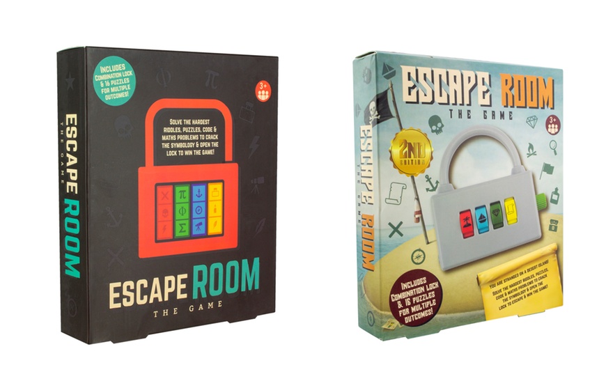 Image 1: Paladone Escape Room Game Bundle