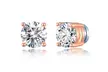 One, Two or Three Pairs of Philip Jones Magnetic Earrings made with Crystals from Zircondia® - Second Medium