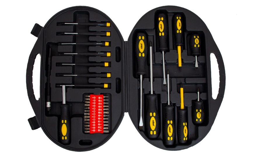 Image 4: Rolson 42-Piece Screwdriver Set