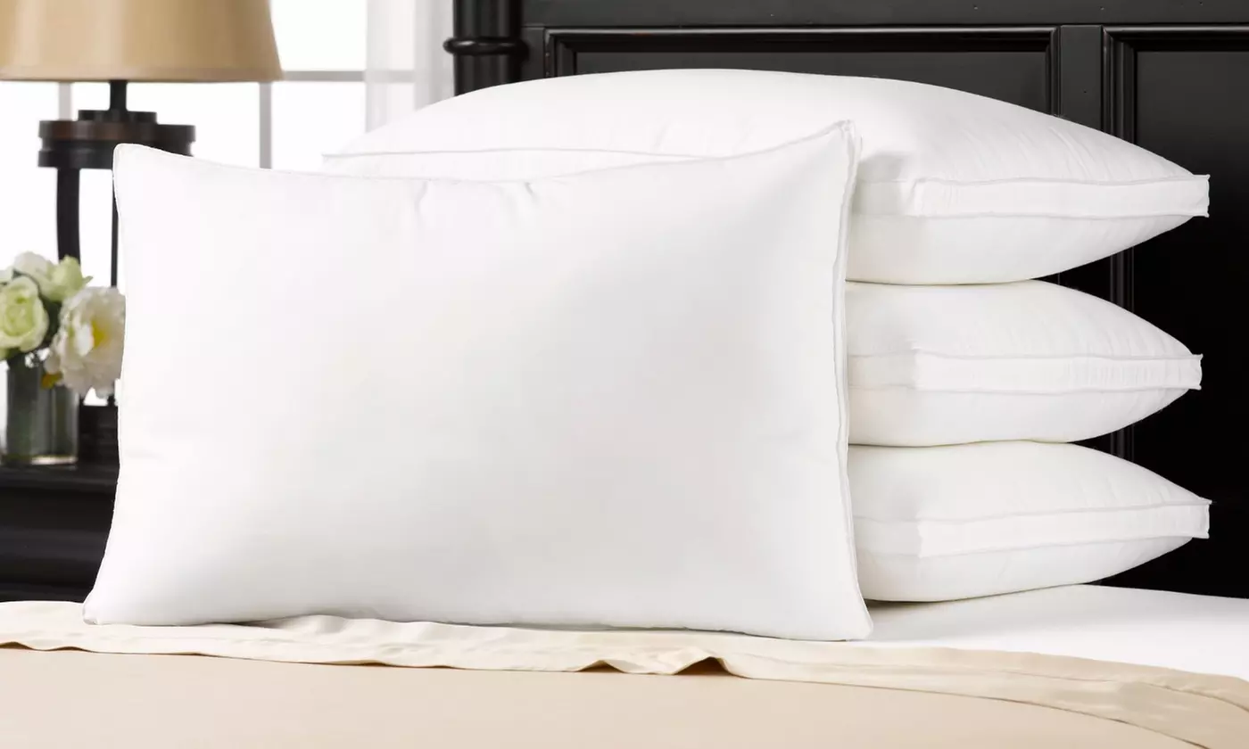 Ella Jayne Luxury Hypoallergenic Medium Down-Alternative Pillows (4-Pack)
 - Primary Image