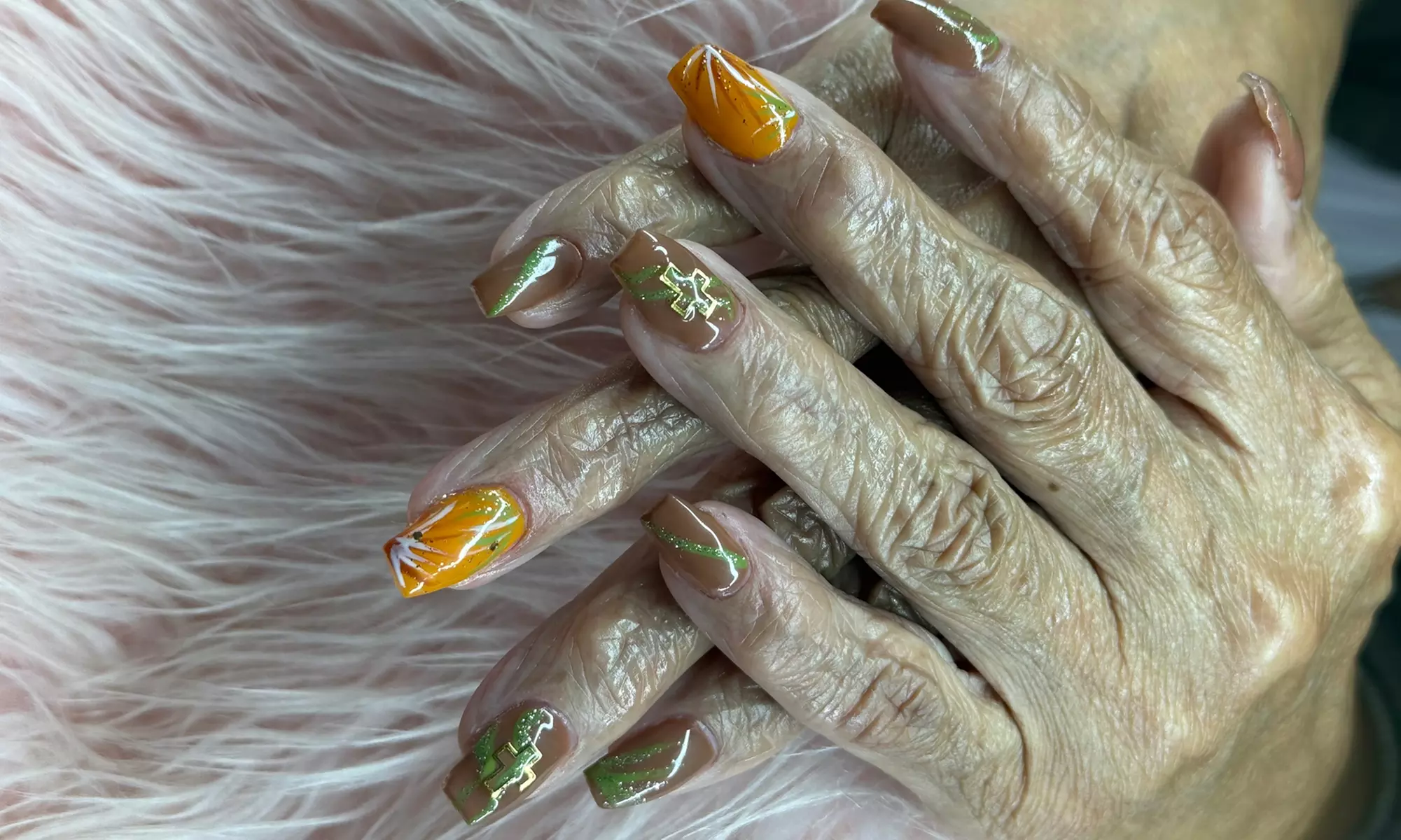 Relax with 1, 2 Refreshing Manicure, or Fiber Gel Overlay Manicure