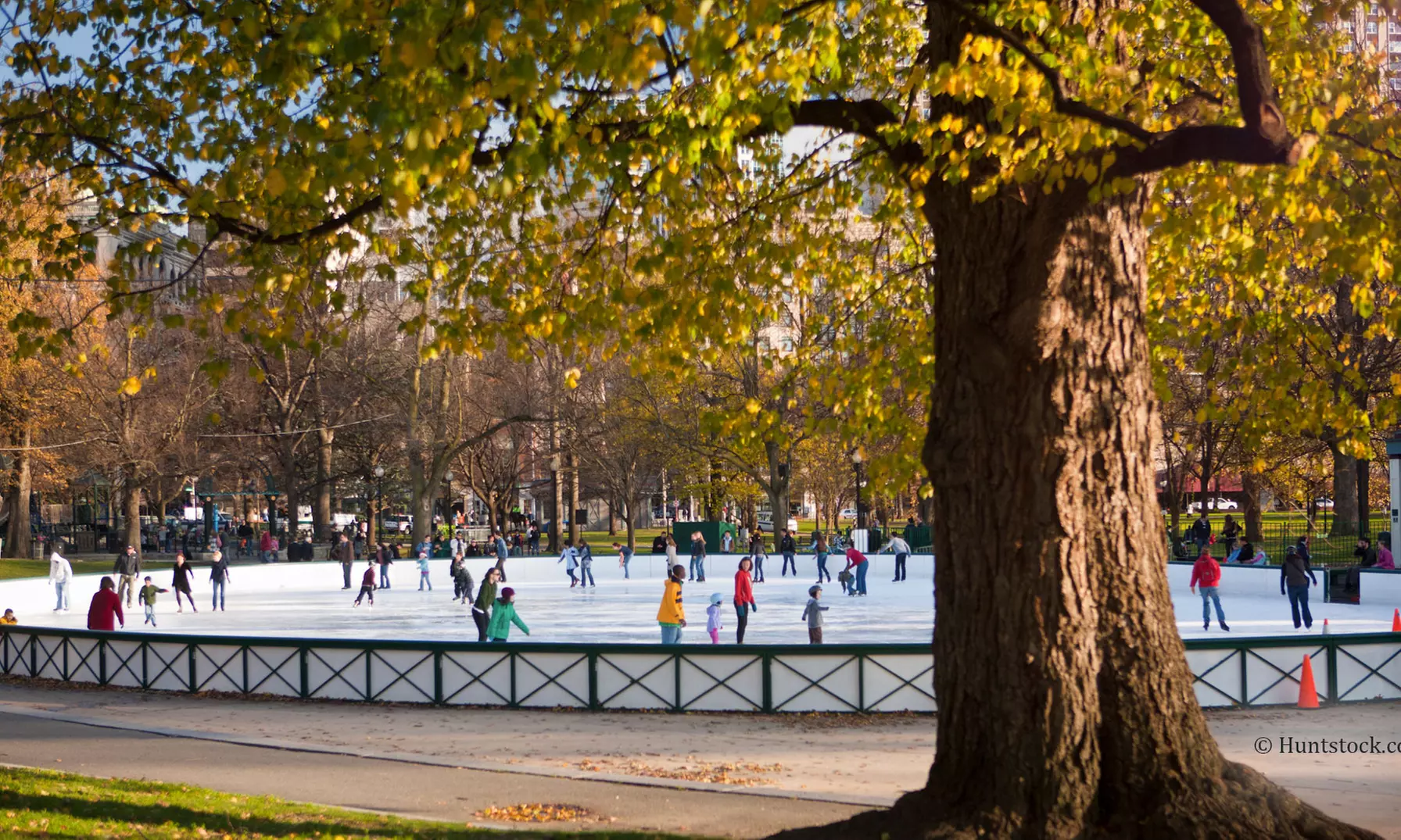 Admission and Skate Rental for Two or Four at Boston Common Frog Pond (Up to 51% Off) - Primary Image