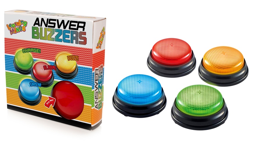 Up To 35% Off Four-Pack of Electronic Answer Buzzers | Groupon