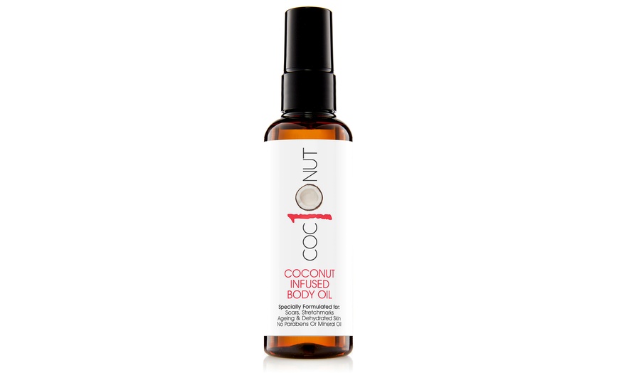 Image 3: Coconut Body Oil Bottle 100ml