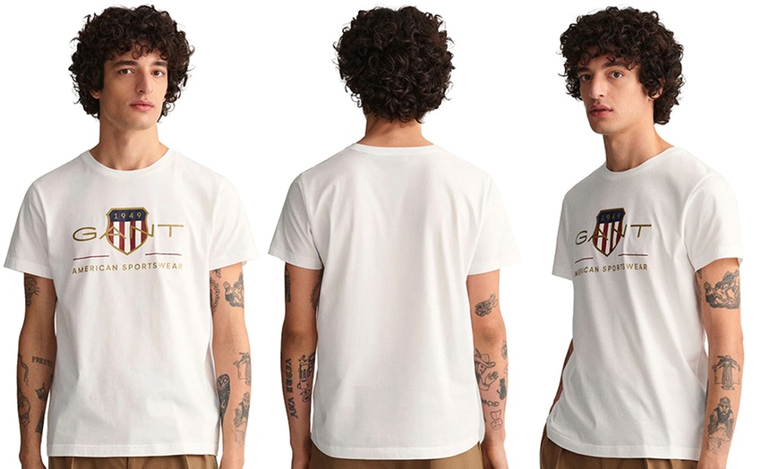 Image 3: Gant Men's Shield Logo T-Shirts
