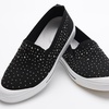 Image 8: Baskets Slip-on à strass Snow Paw