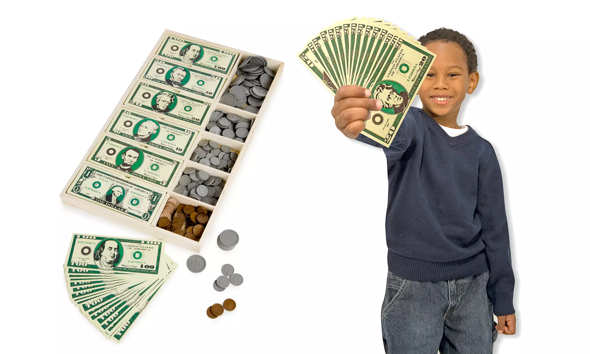 Melissa & Doug Play Money Set - Primary Image