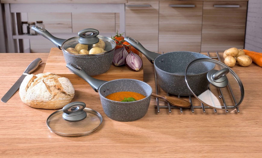 Image 33: Salter Marble Collection Cookware