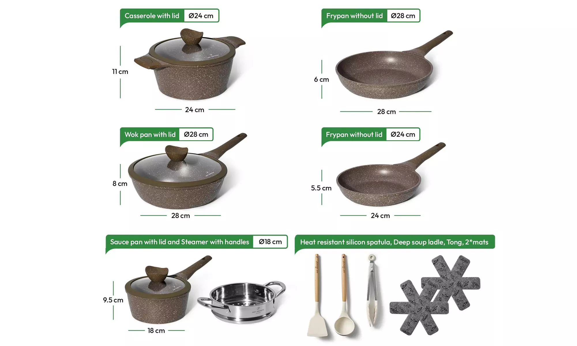 Juego de utensilios de cocina