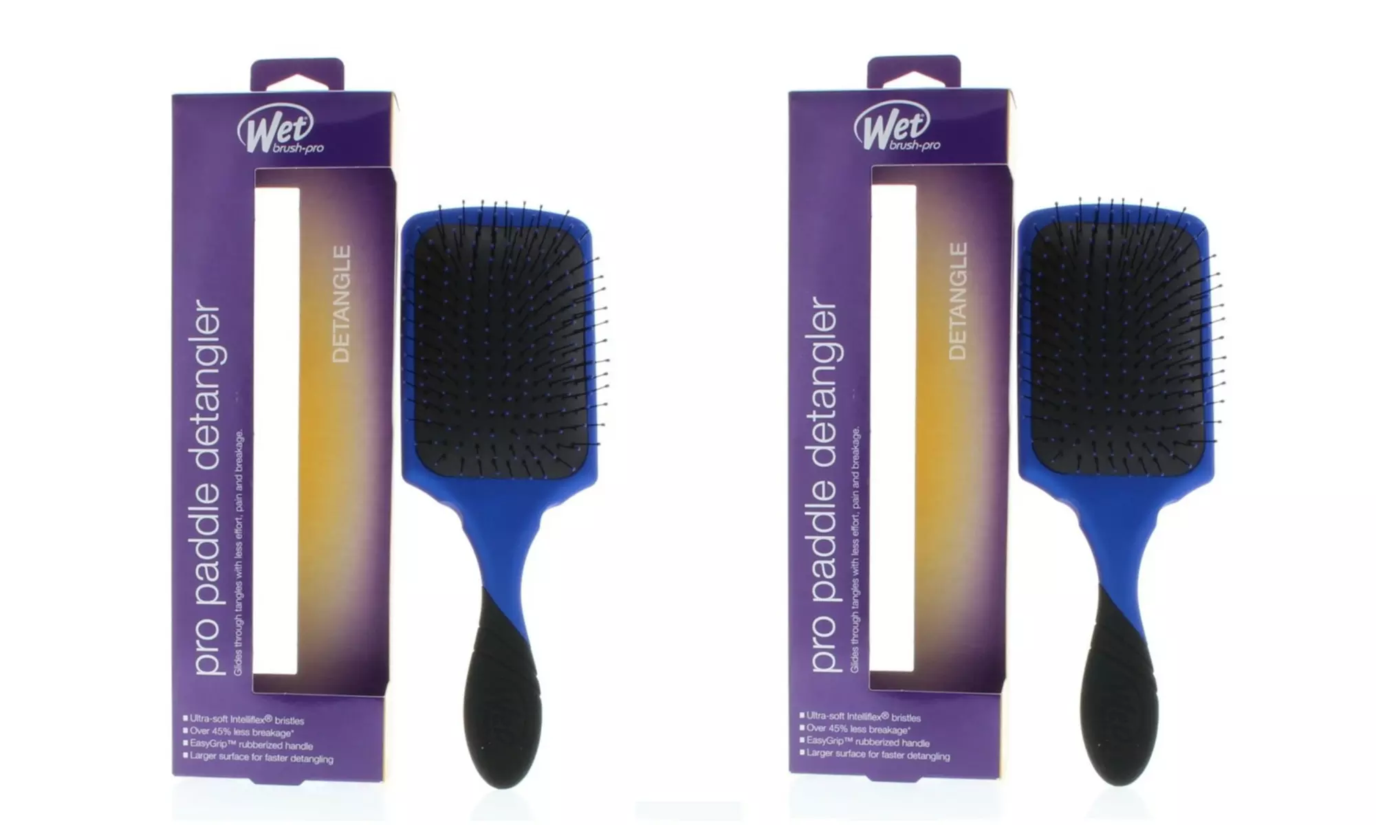 The Wet Brush Up to Three Packs of Original or Backbar or Detangler Brushes