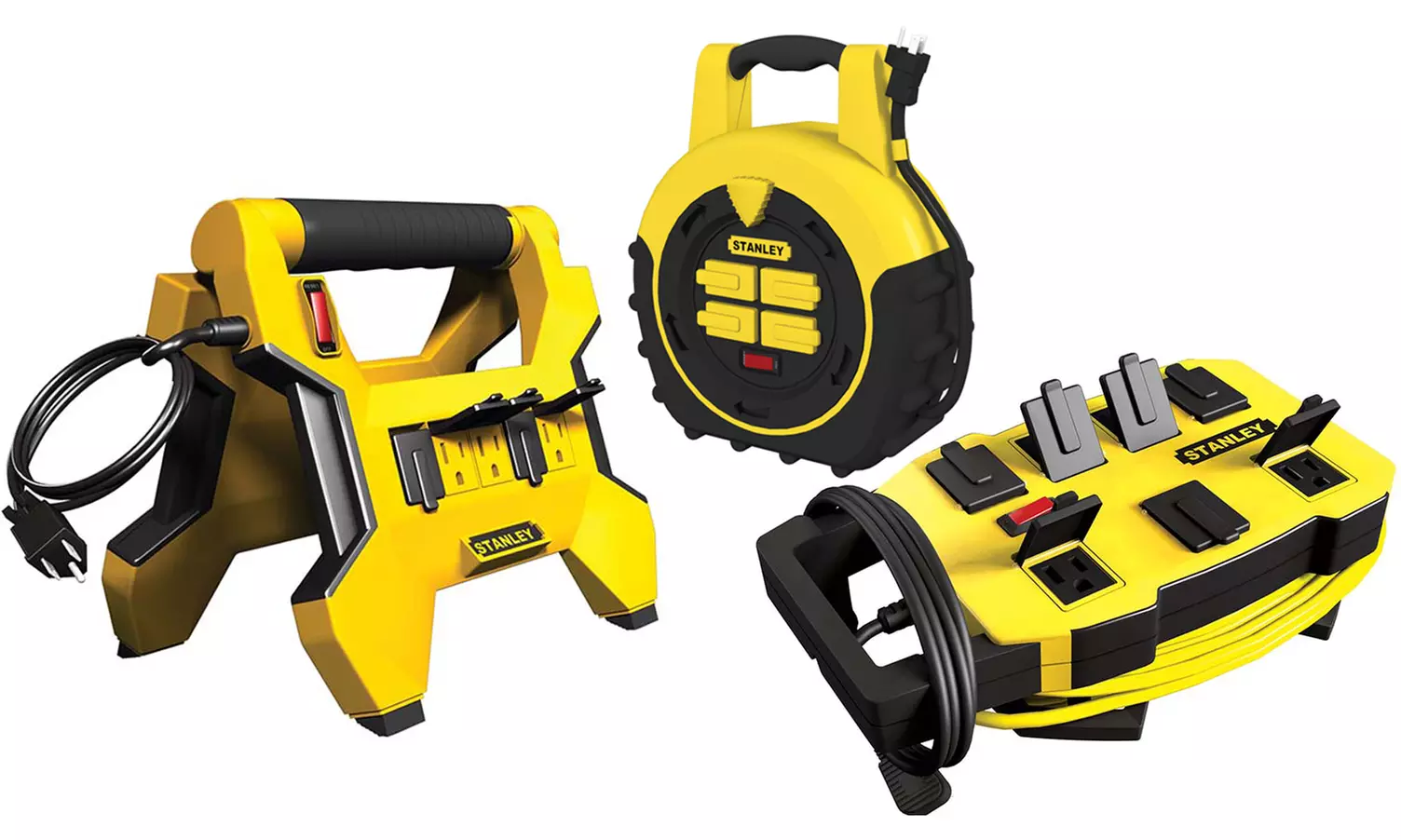 Stanley Power Stations & Cord Reels - 33959, 32040 & 32060 - Primary Image