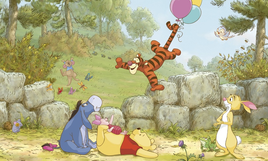 Image 2: Disney Winnie the Pooh Mural