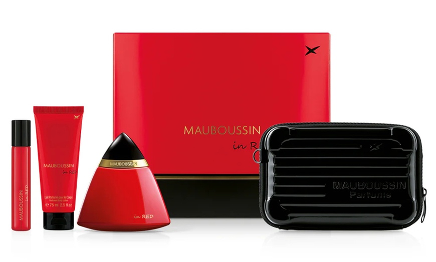 Image 5: Coffret Mauboussin avec eau de parfum, gel douche, travel spray et sac