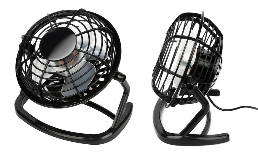 Image 2: GPCT Silent USB-Powered Desk Fan