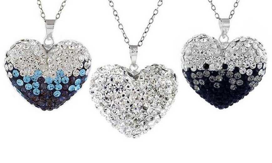 Image 1: Bubble Heart Necklace