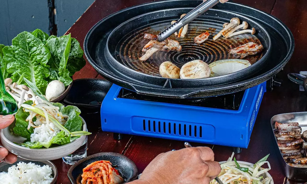 Koreanischer BBQ-Tischgrill