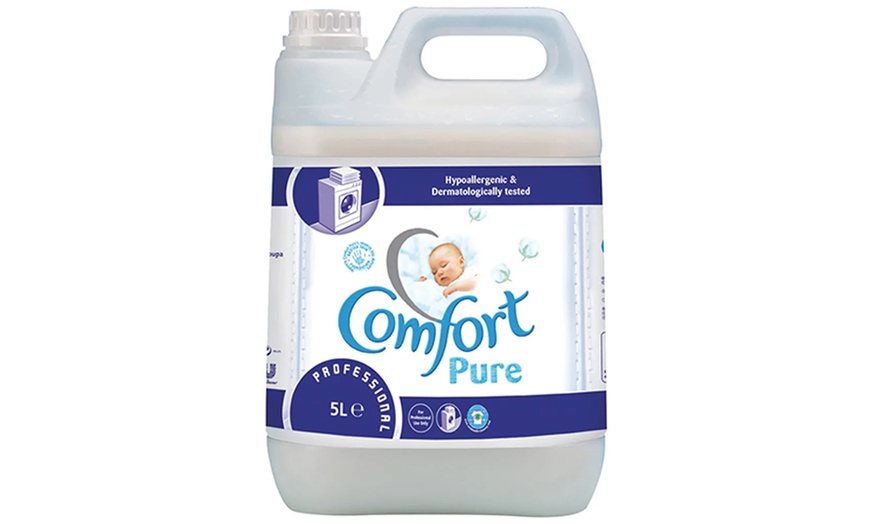 Image 1: Comfort Pure 5L, Up to 142 Washes