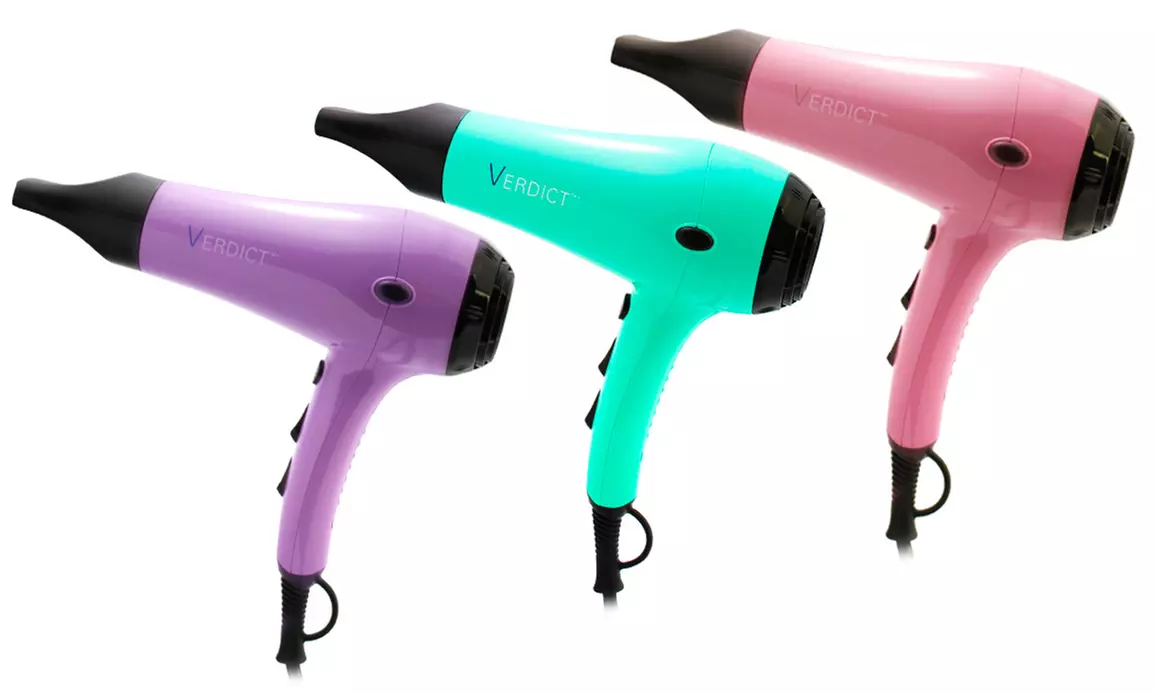 Verdict Professional 1875W Hair Dryer with Hair Treats Style ID Smoothing Lotion (4 Fl. Oz.) - Primary Image