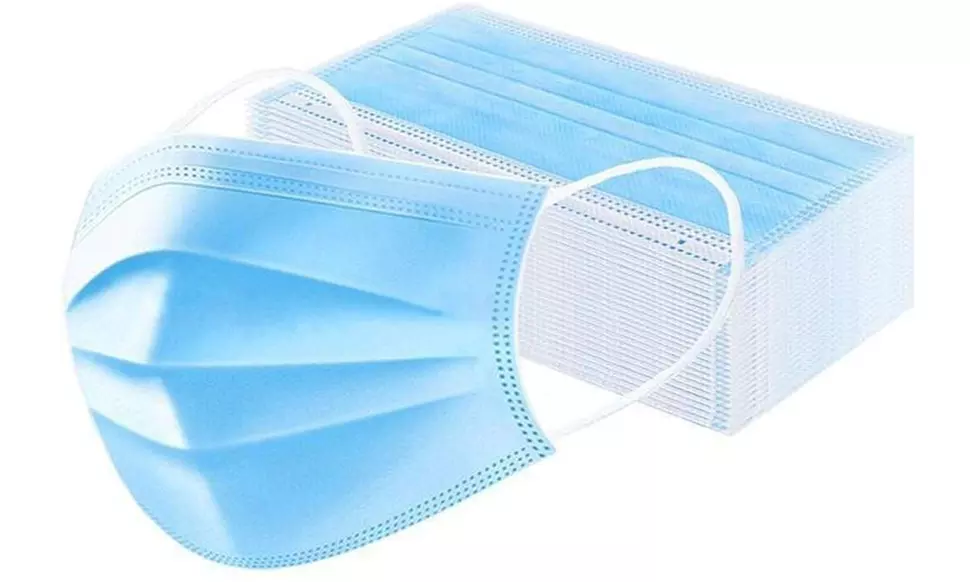 Disposable Non-Medical 3-Ply Face Masks - Primary Image