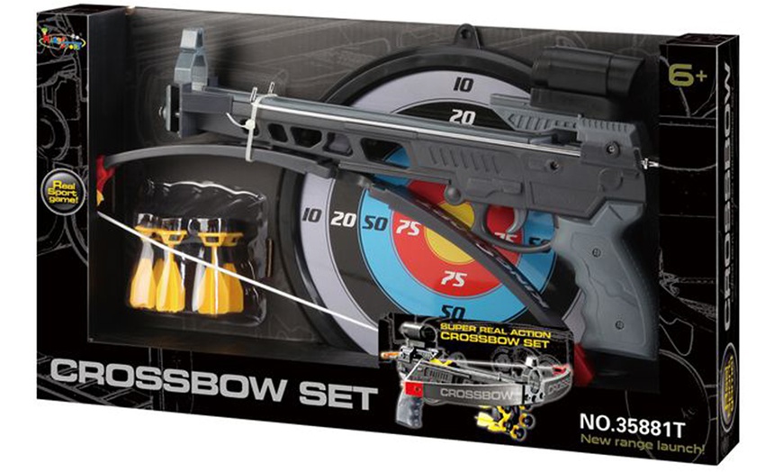 Image 8: Toy Crossbow Set