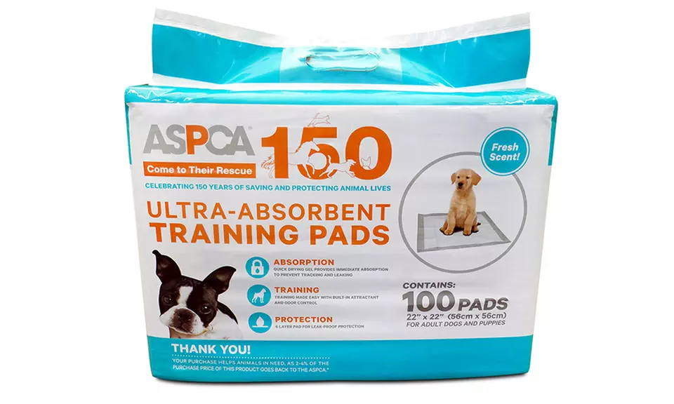 ASPCA Ultra-Absorbent Puppy Training Pads (100-Pack) - Primary Image