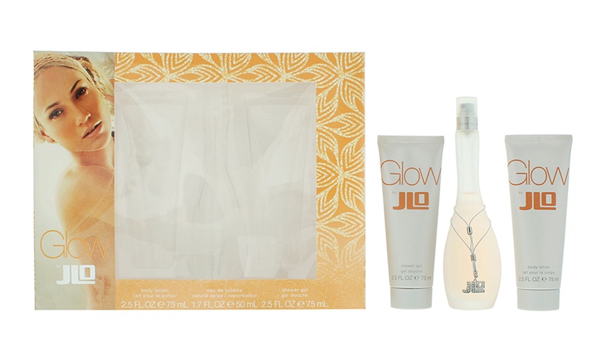 Image 4: Jennifer Lopez EDT Glow  EDT, Shower Gel and Body Lotion Gift Set 