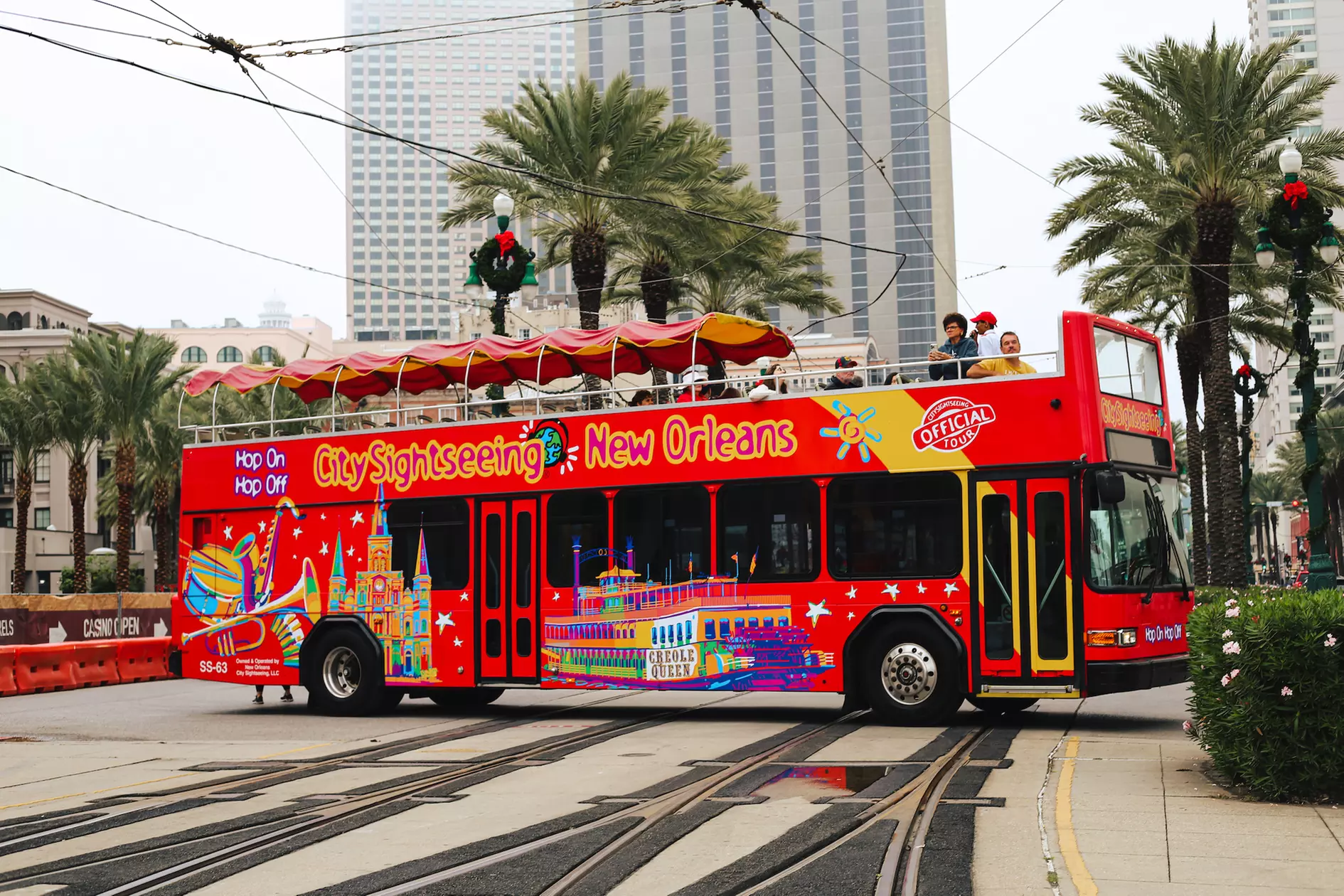 1-, 2-, 3-Day Hop-On Hop-Off Ticket at City Sightseeing New Orleans