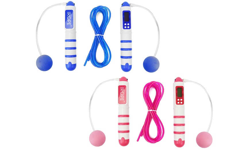 Image 4: Digital Cordless Skipping Rope