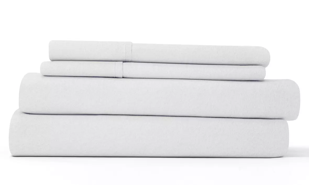 Home Collection Premium 4 Piece Ultra Soft Flannel Bed Sheet Set